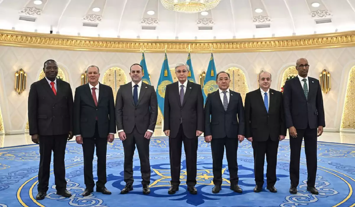 Тоқаевқа алты мемлекеттің елшілері сенім грамоталарын тапсырды