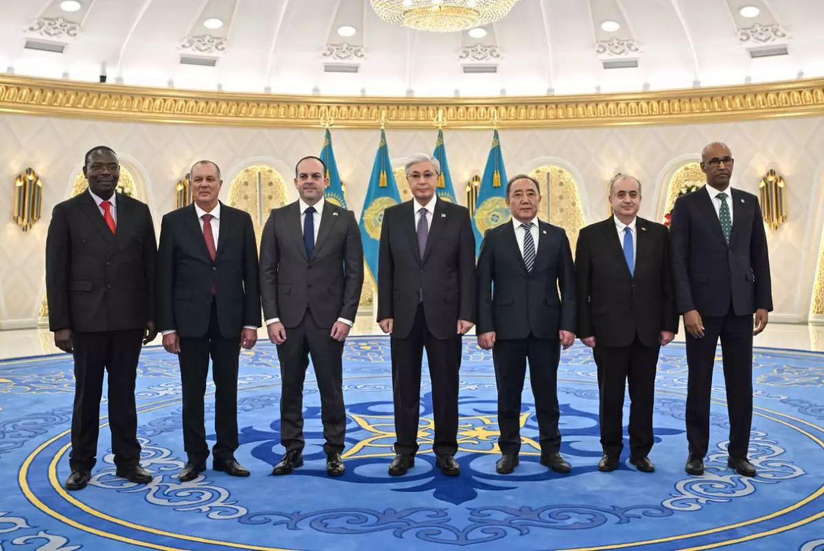 Токаев принял верительные грамоты послов шести государств