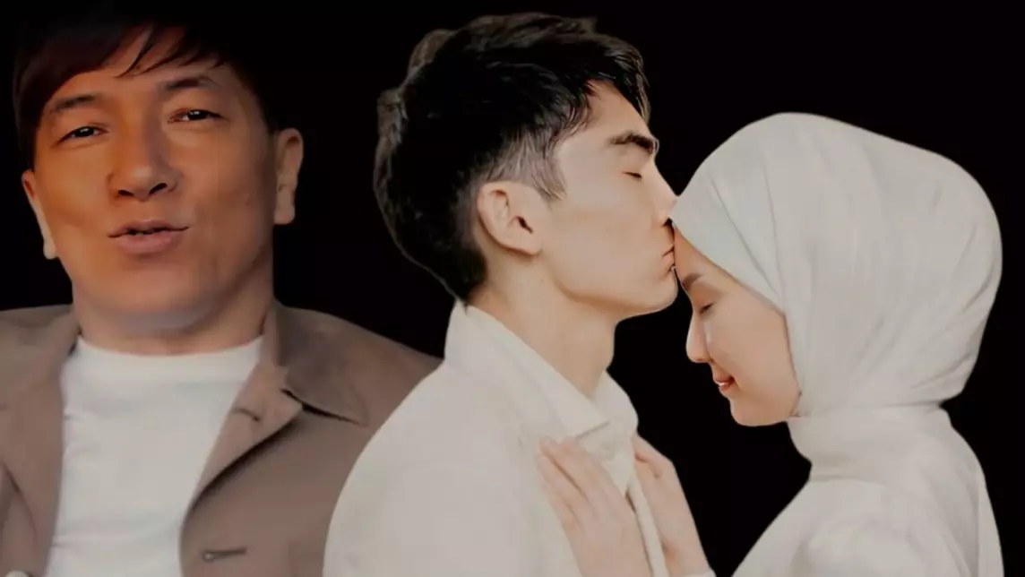 "Енесі неге айтпаған": Сәкен Майғазиевтің қара жамылған келіні елден сөз естіді (ФОТО)