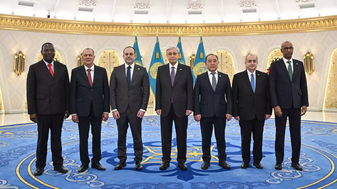 Тоқаев бірқатар мемлекеттің елшілерінен сенім грамоталарын қабылдады