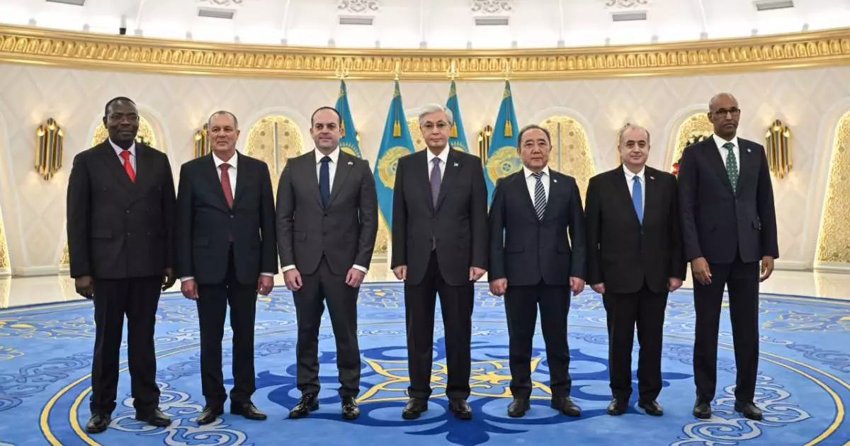  Қасым-Жомарт Тоқаев бірқатар мемлекеттің елшісінен сенім грамотасын алды 