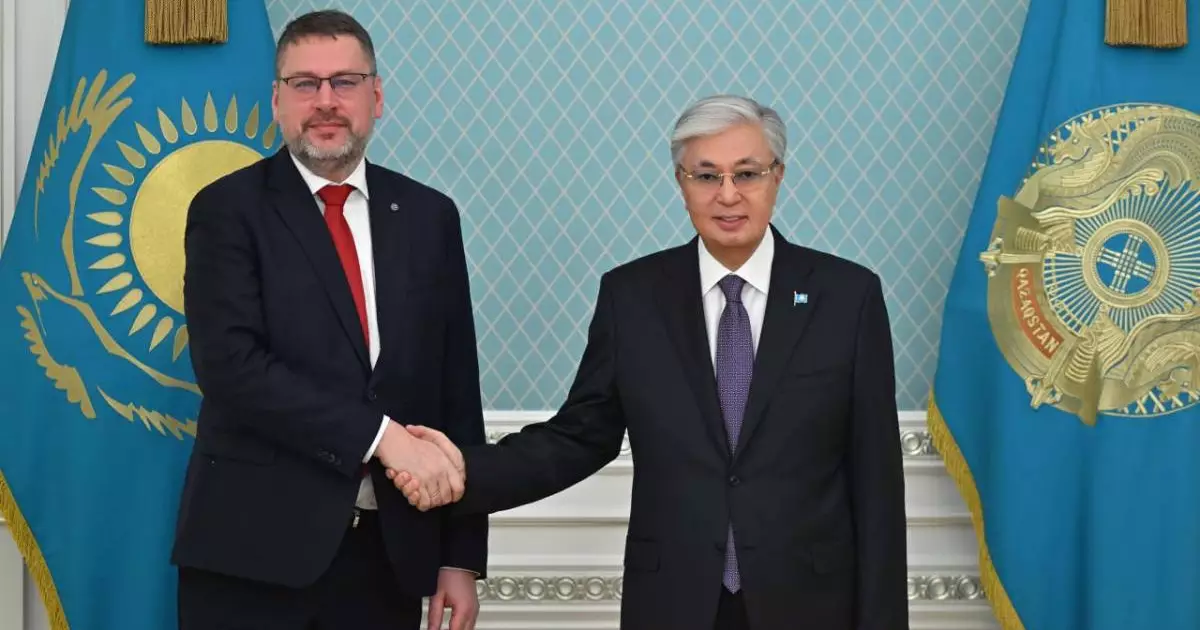  Президент Еуропа Одағының Орталық Азия жөніндегі арнайы өкілі Эдуардс Стипрайсты қабылдады 