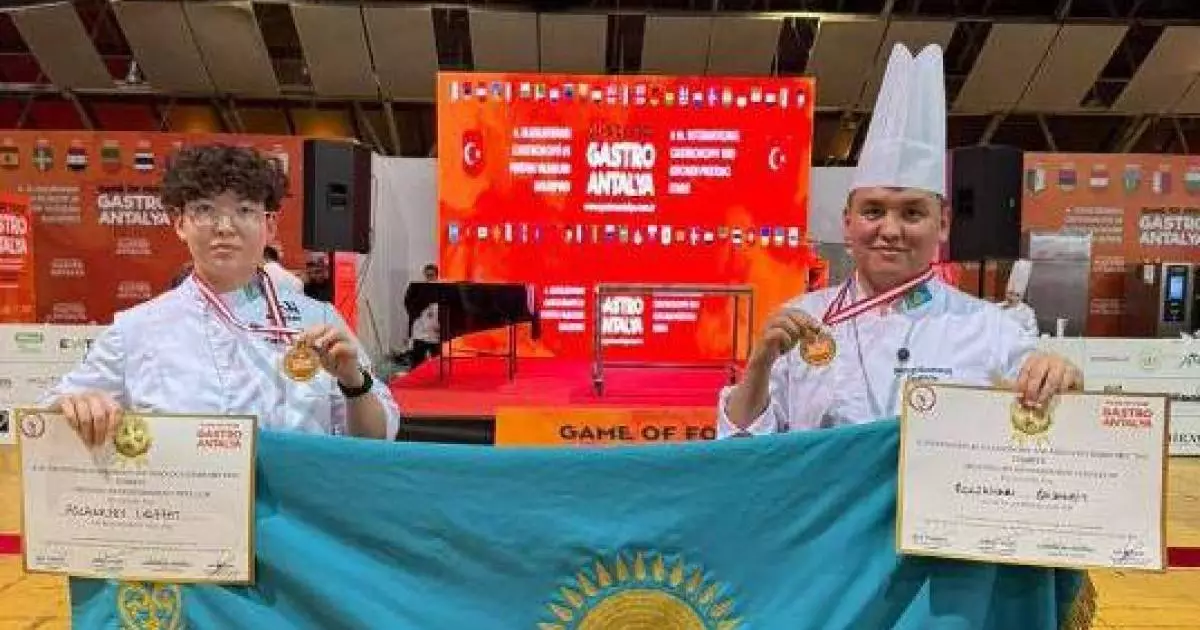  Астаналық жас аспаздар Түркияда өткен фестивальде топ жарды 