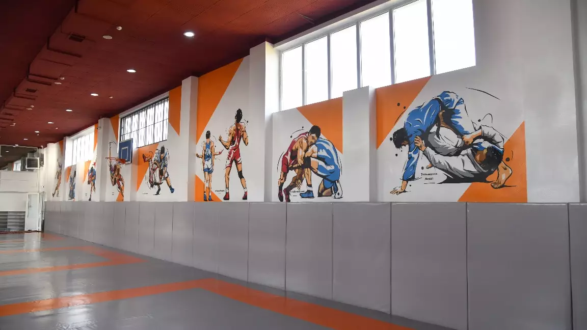 Атырауда Әлем чемпионы Ризабек Айтмұхан атындағы спорт кешені ашылды