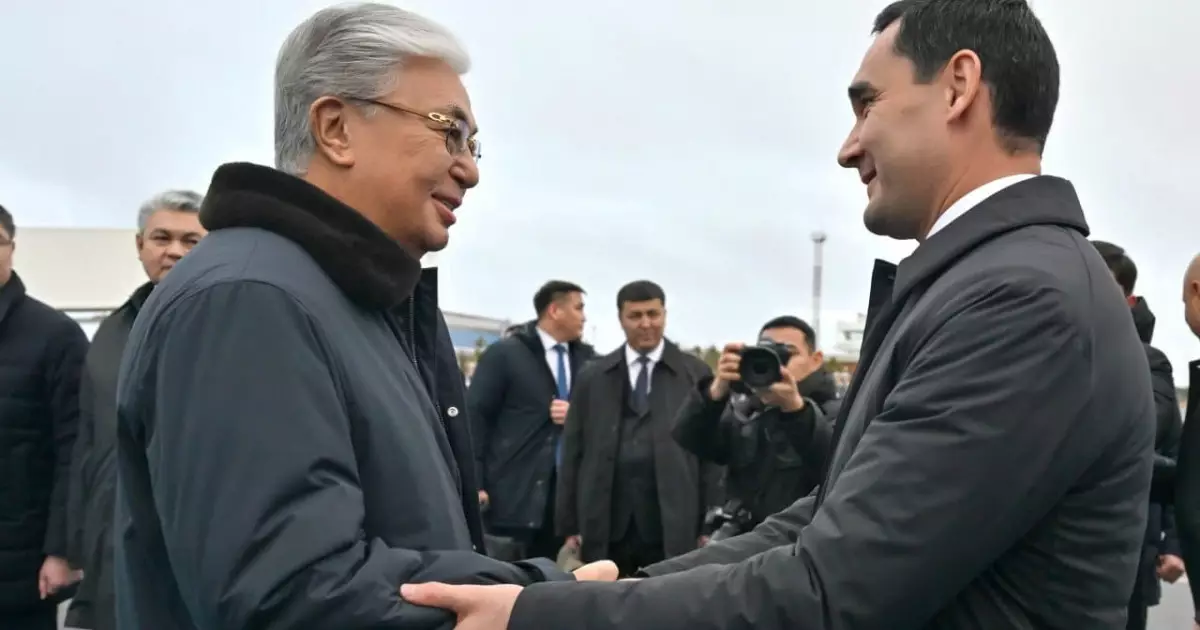   Түрікменстан президенті Сердар Бердімұхамедов Астанаға келді   