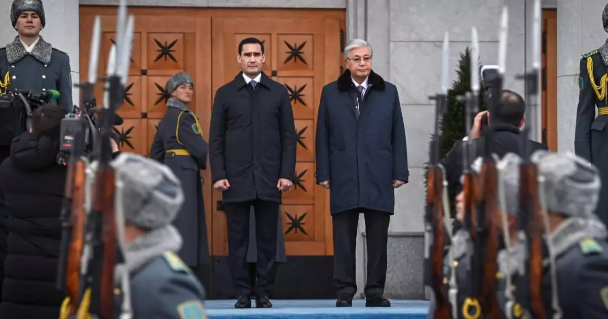  Қазақстанға мемлекеттік сапармен Түрікменстан президенті келді 