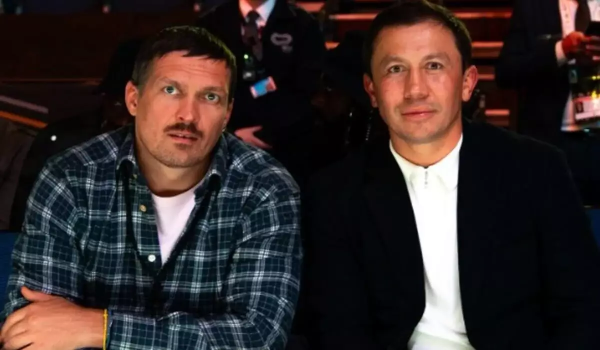Александр Усик поздравил Геннадия Головкина с назначением главой World Boxing