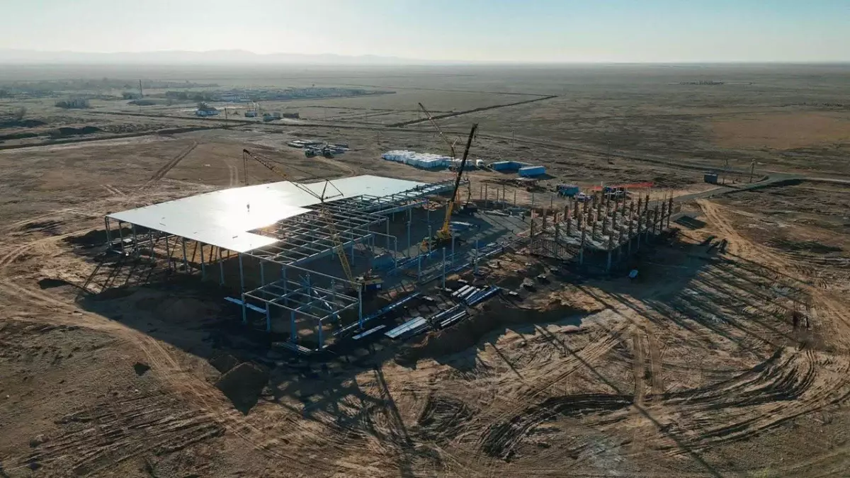 Абай облысында ет комбинаты салынып жатыр