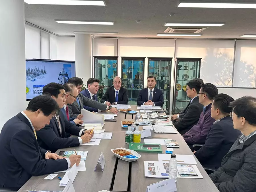 БҚО делегациясы бірнеше инвестициялық жоба аясында Кореяға жұмыс сапарымен барды