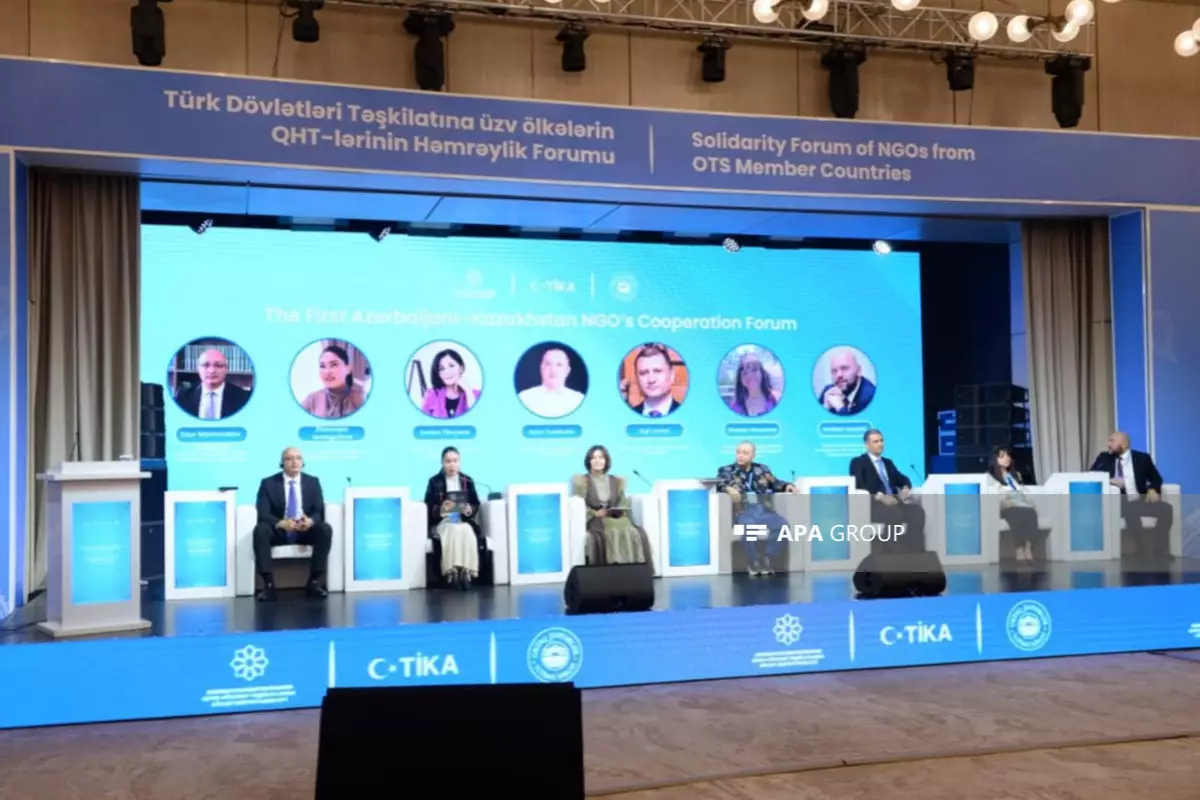 Первый форум сотрудничества НПО Азербайджана и Казахстана подчеркивает растущую роль гражданского общества.