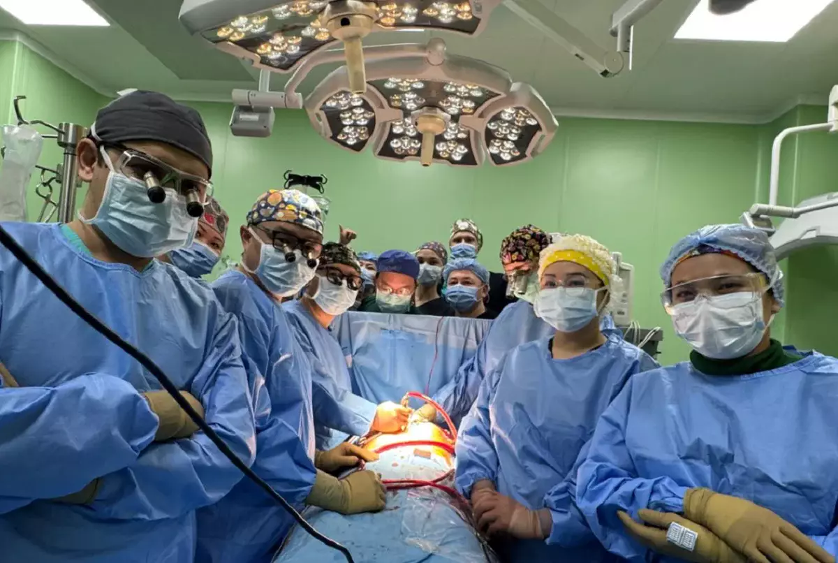 Алматы қалалық кардиология орталығында алғаш рет жүрек трансплантациясы жасалды