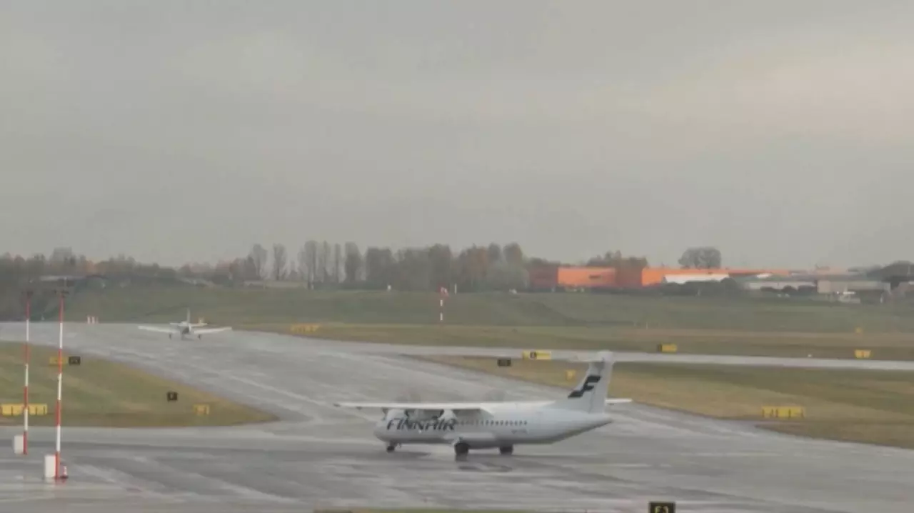 Литвада Вильнюс әуежайы уақытша жабылды