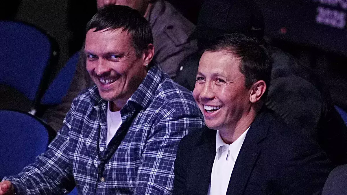 Александр Усик Головкиннің жаңа қызметінің маңызы туралы айтты