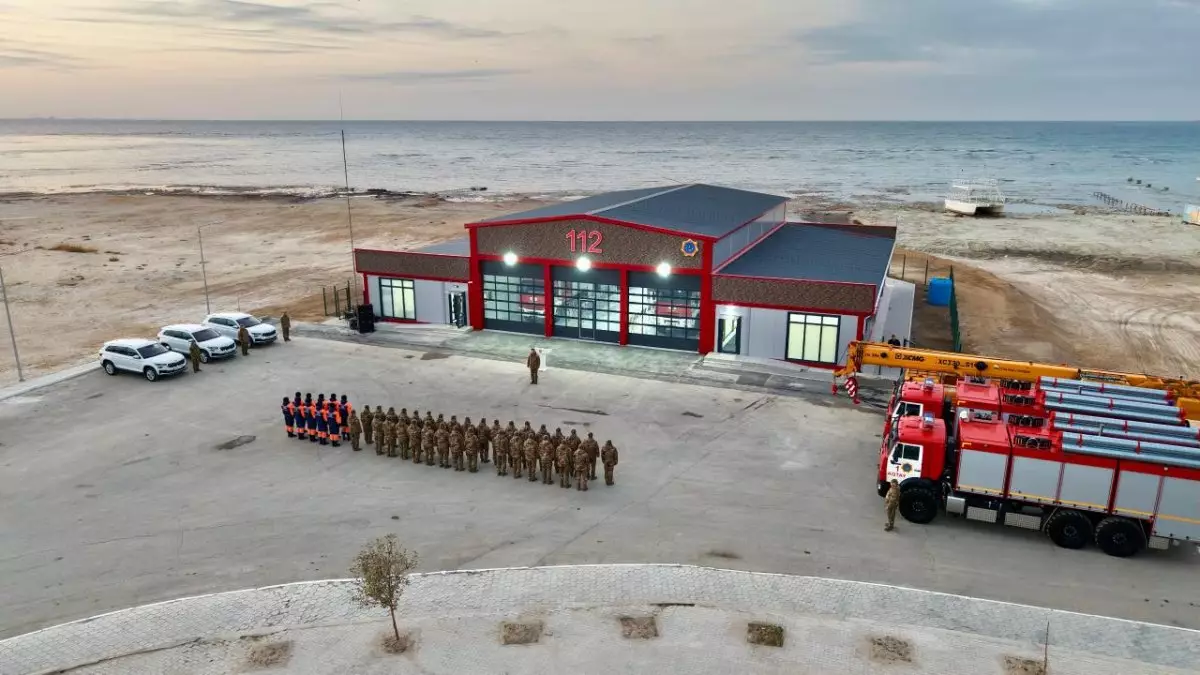 Новое депо МЧС введено в эксплуатацию в Актау