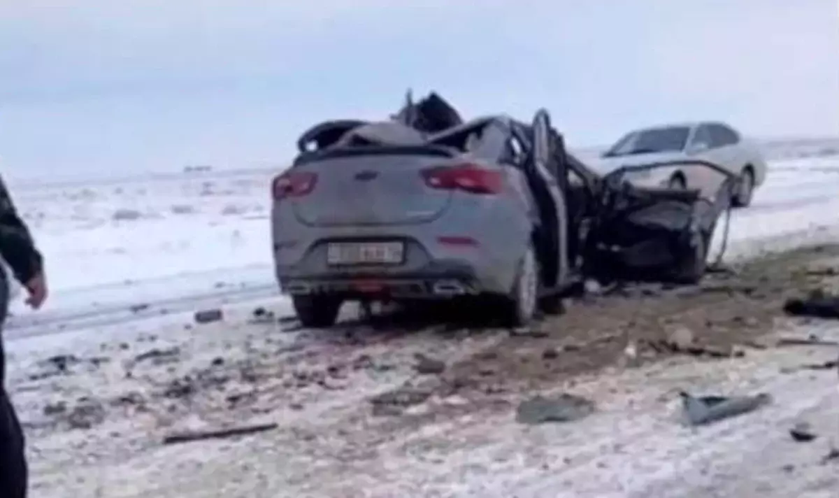Три человека погибли в ДТП на востоке Казахстане (ВИДЕО)