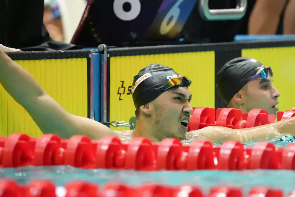 Казахстанский пловец Галымжан Балабек завоевал бронзу на турнире в Минске
