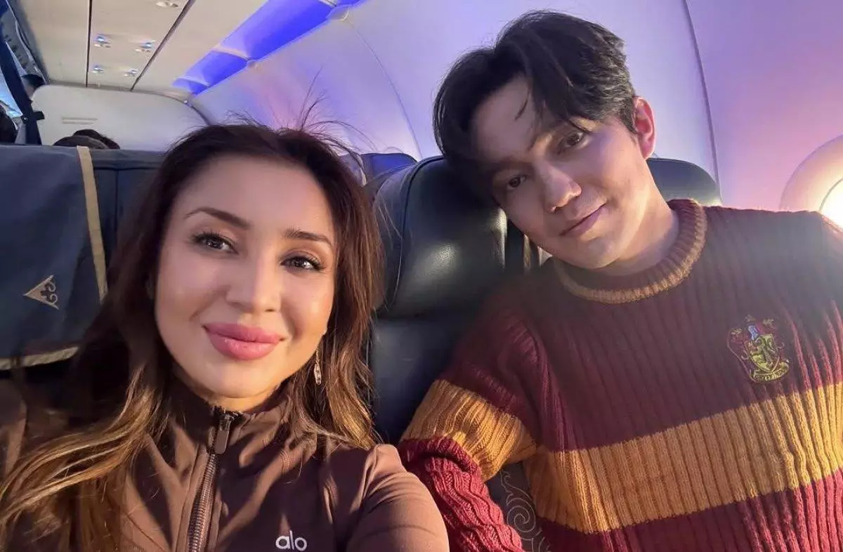 «Күзетсіз, понтсыз»: Димашпен бірге ұшқан әйел таң қалды