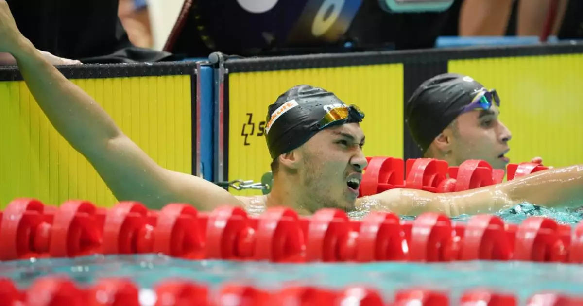  Жүзуші Ғалымжан Балабек Қазақстан рекордын жаңартты 