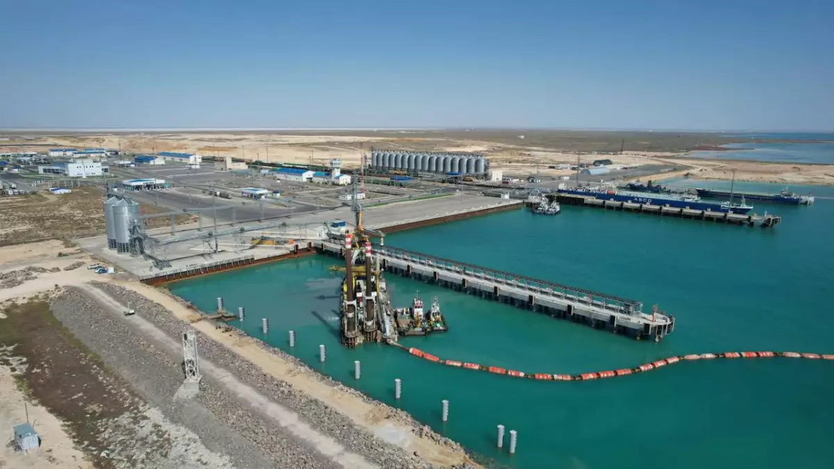 Ақтауда 300 млн долларға теңіз порты салынады