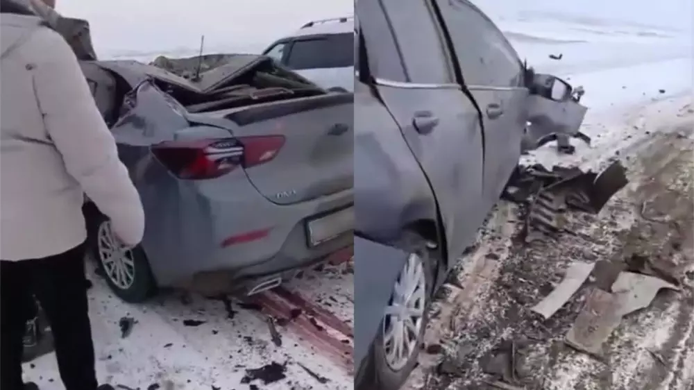 9 человек погибли в двух страшных ДТП за сутки в Казахстане
