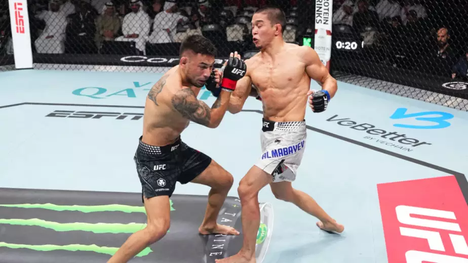 Асу Алмабаев поднялся в рейтинге UFC после победы