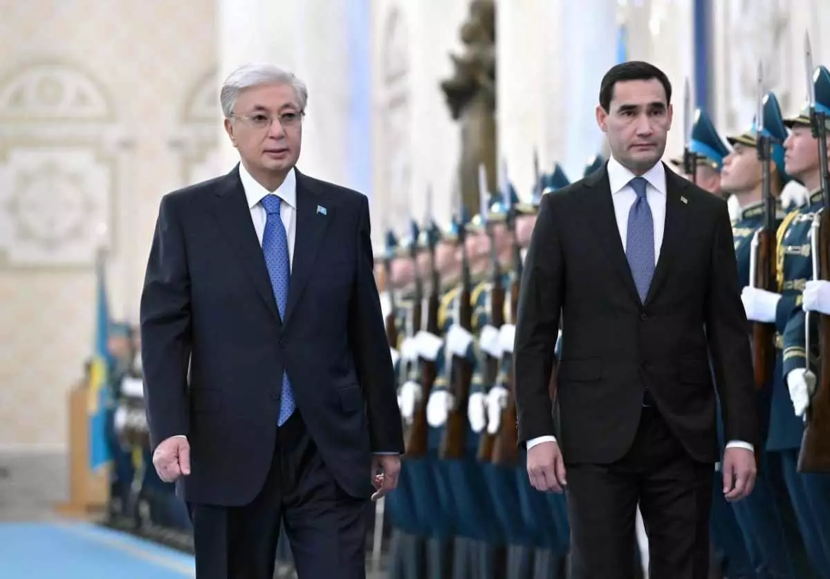 Президента Туркменистана приняли в Акорде