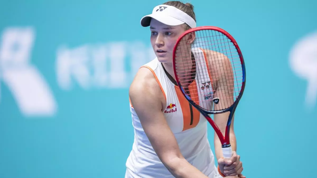 Рыбакина эйс бойынша әлем үздігі атанды