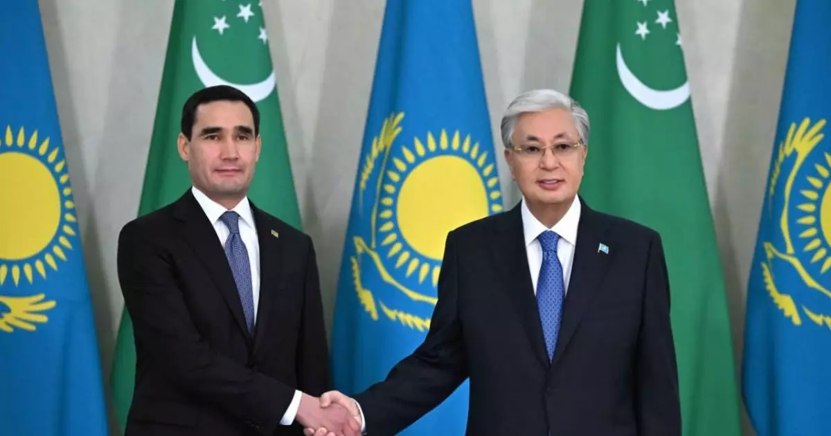  Мемлекет басшысы Түрікменстан президентімен келіссөз жүргізді 