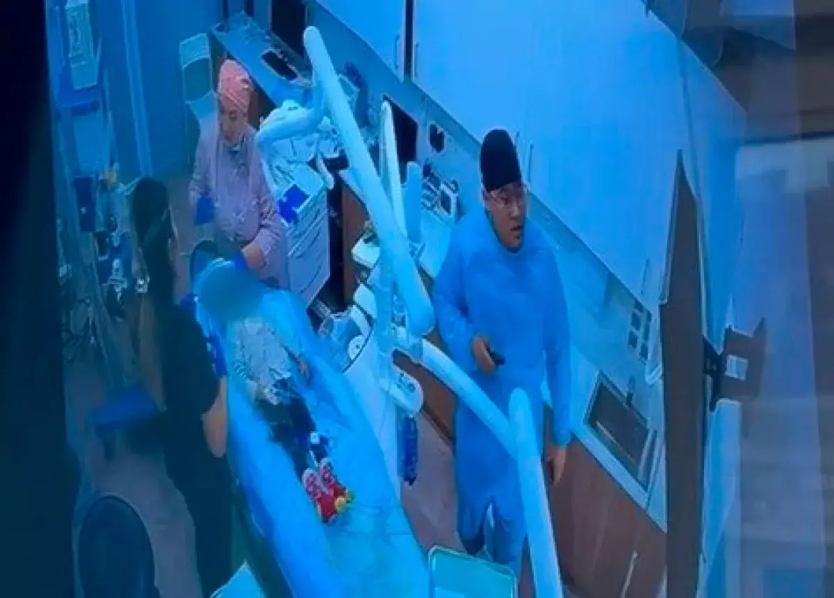 Смерть в стоматологии Астаны: в суде показали кадры лечения девочки