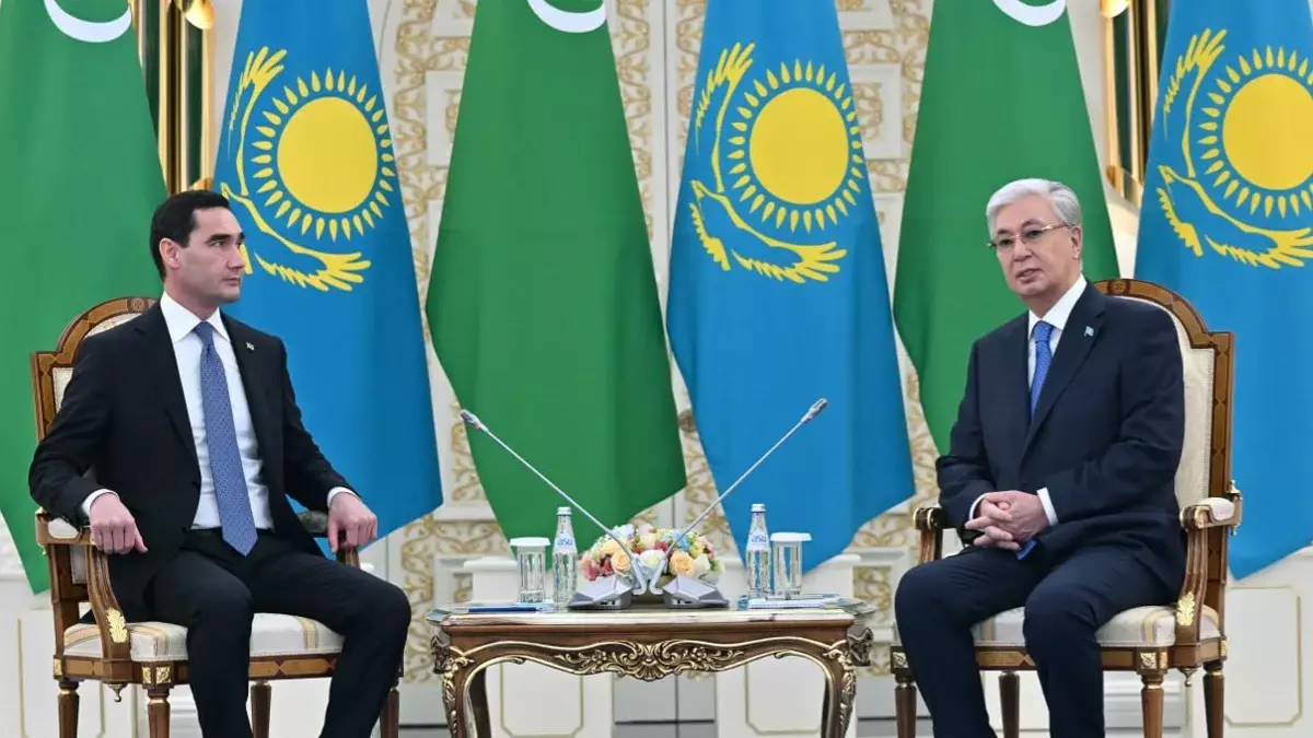 Мемлекет басшысы Түрікменстан Президентімен келіссөз жүргізді