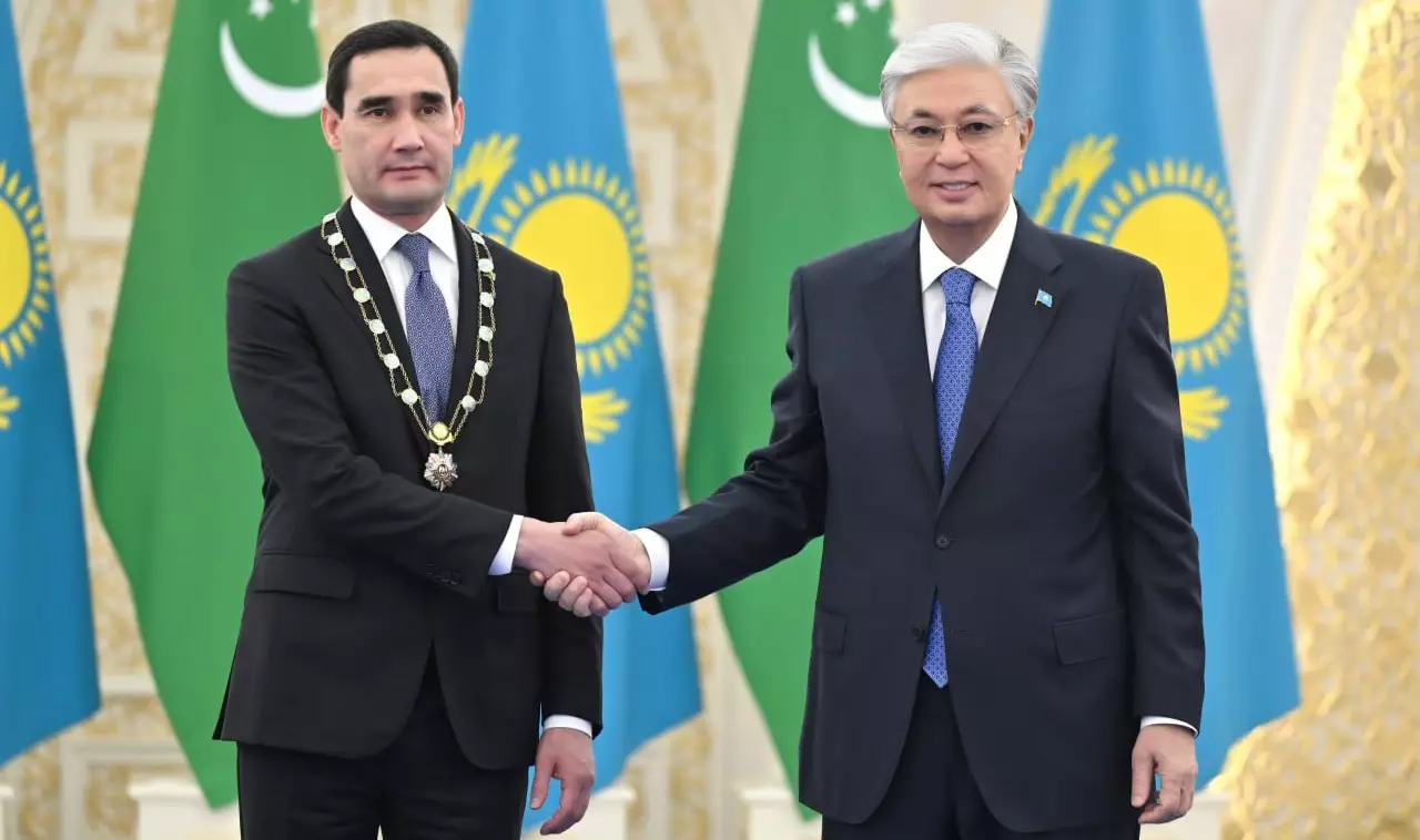 Токаев наградил Бердымухамедова-младшего орденом