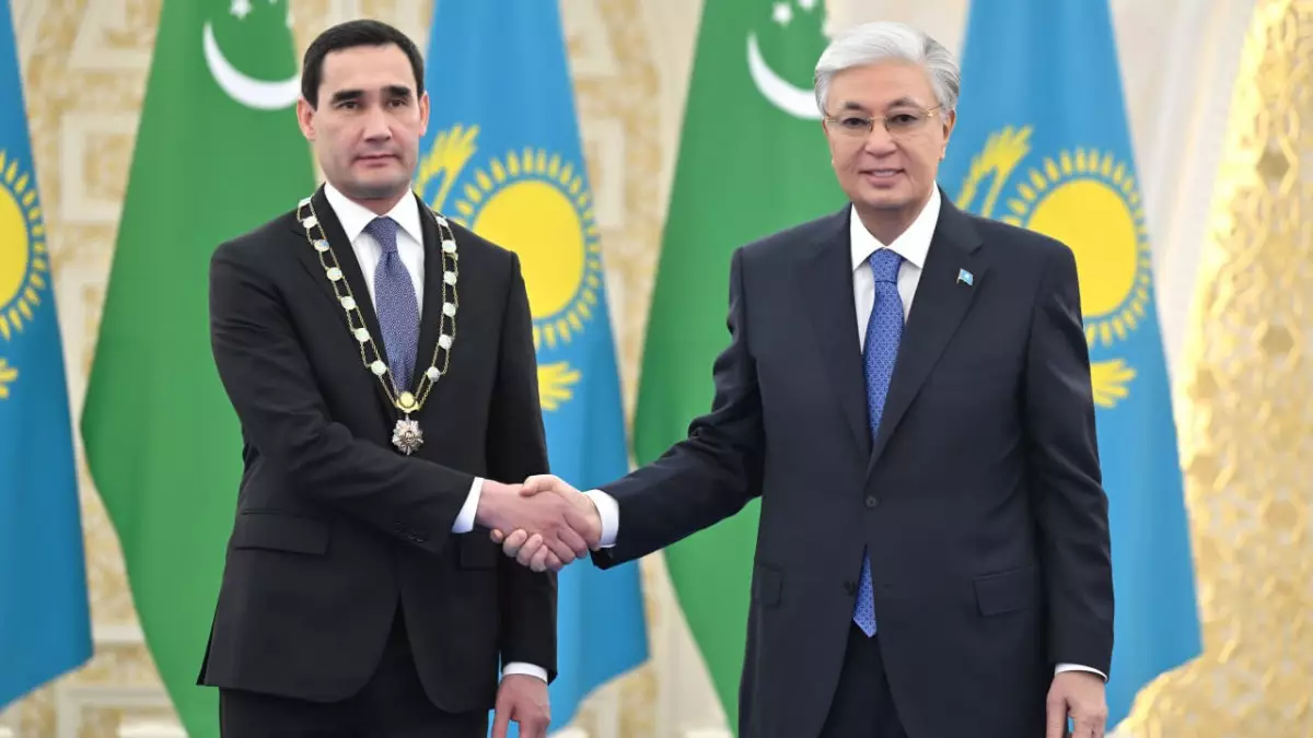 Тоқаев: Қазақ-түрікмен қарым-қатынасының келешегі жарқын