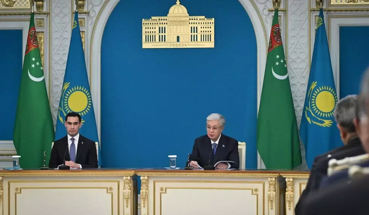 «Из года в год крепнут связи»: о чем договорились президенты Казахстана и Туркменистана