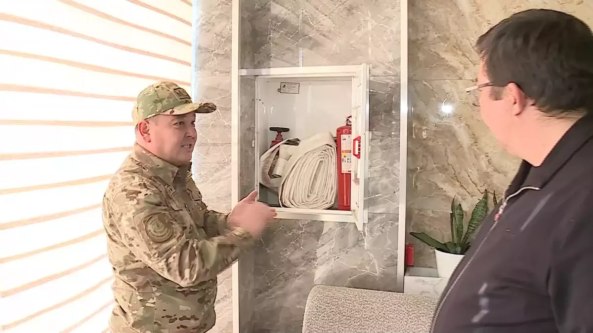 Өрт қауіпсіздігі: Түркістан облысында қонақүйлерге рейд жүргізілді