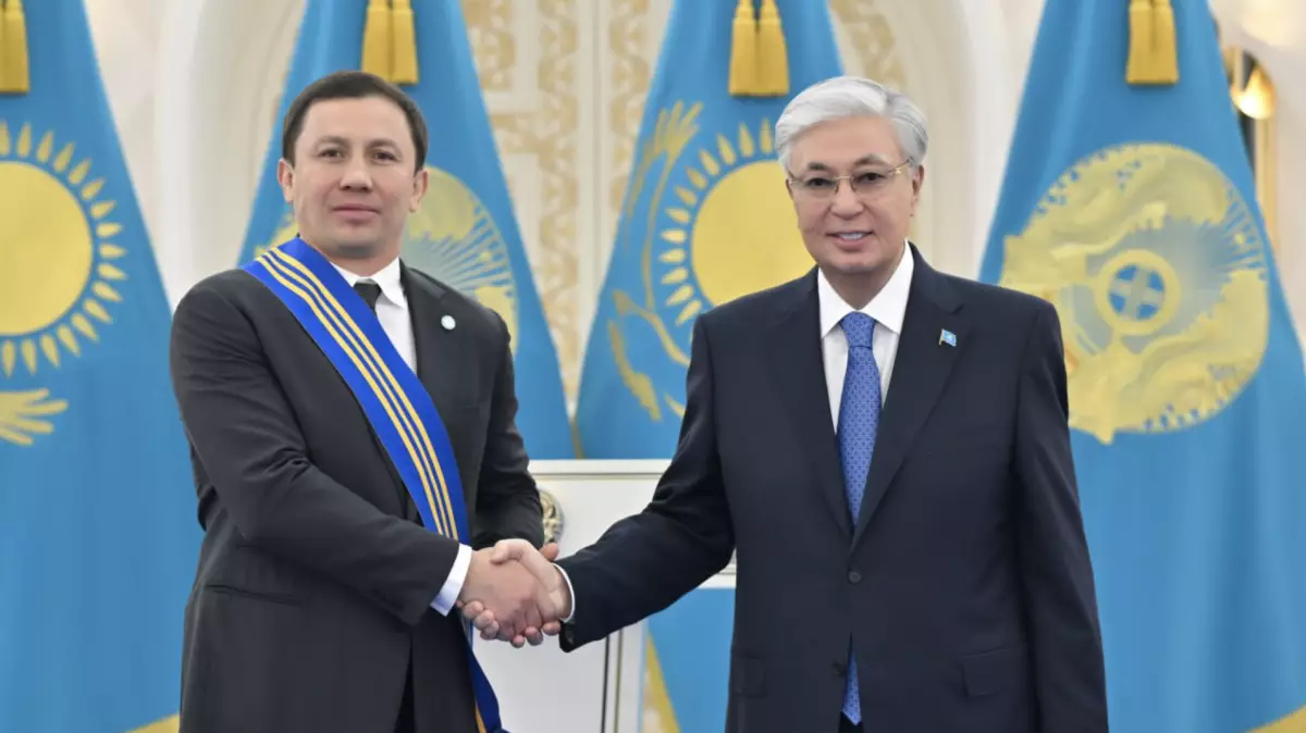 Президент Геннадий Головкинді І дәрежелі «Барыс» орденімен марапаттады