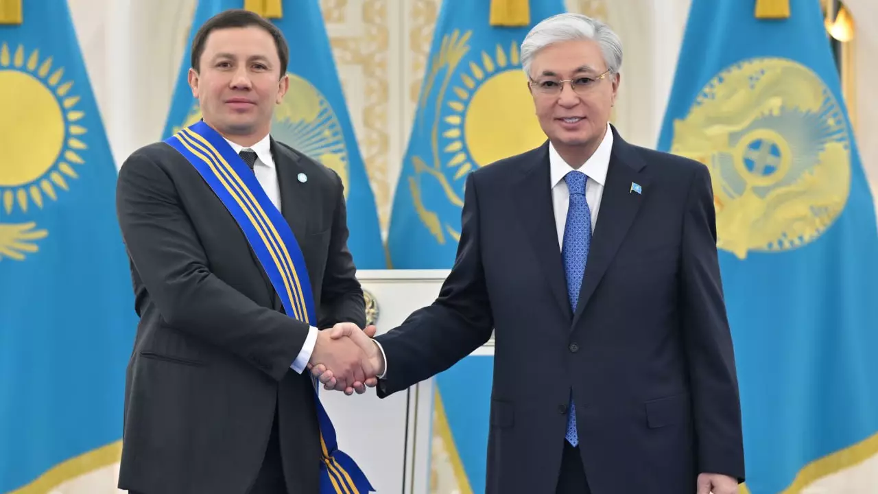 Мемлекет басшысы Геннадий Головкинді қабылдады