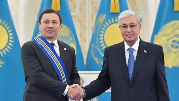 Касым-Жомарт Токаев наградил орденом Геннадия Головкина