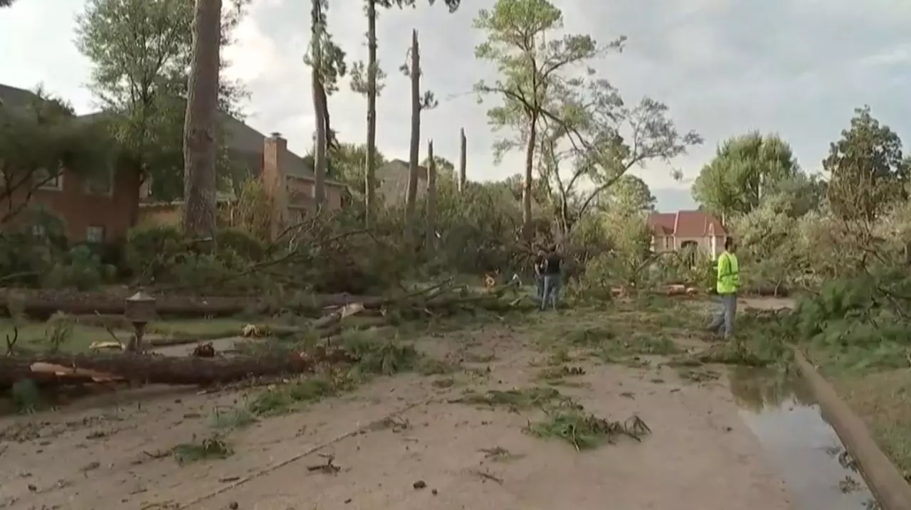 Мощный шторм обрушился на Техас