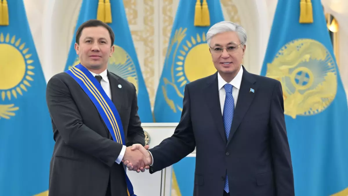 Головкин получил высшую награду от Президента РК