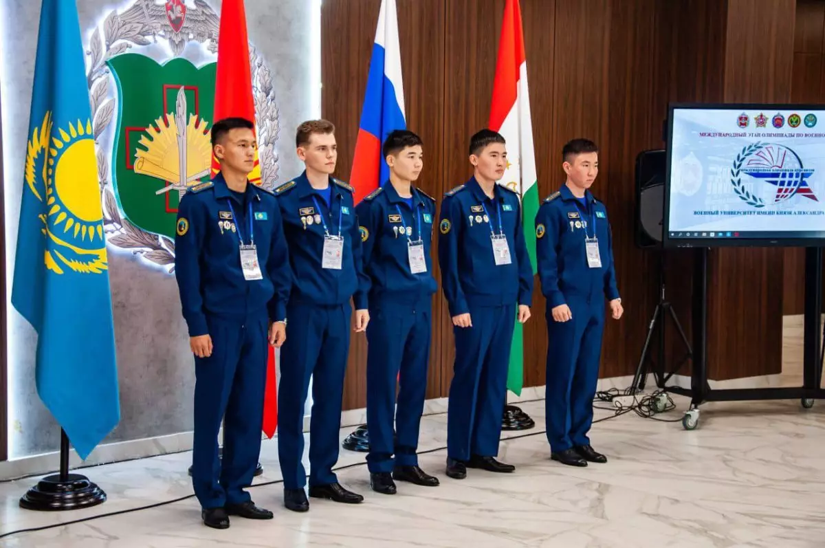 Курсанты Минобороны Казахстана заняли 3-е место на олимпиаде по военной истории в Москве
