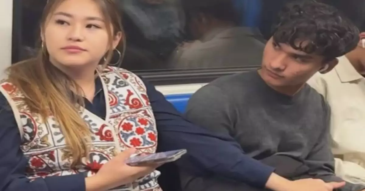  Неугомонную блогершу вызвали в полицию Алматы за пранк в метро Ташкента 