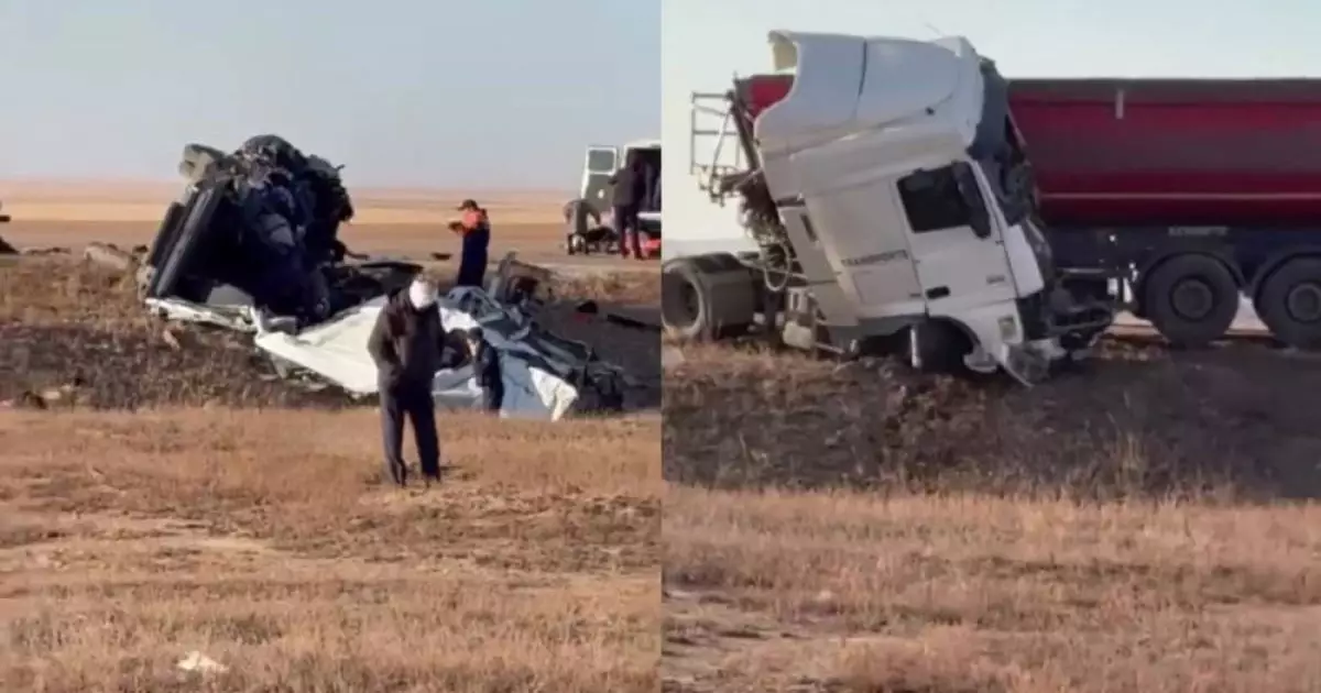  Страшное ДТП в Актюбинской области унесло жизни 12 человек 