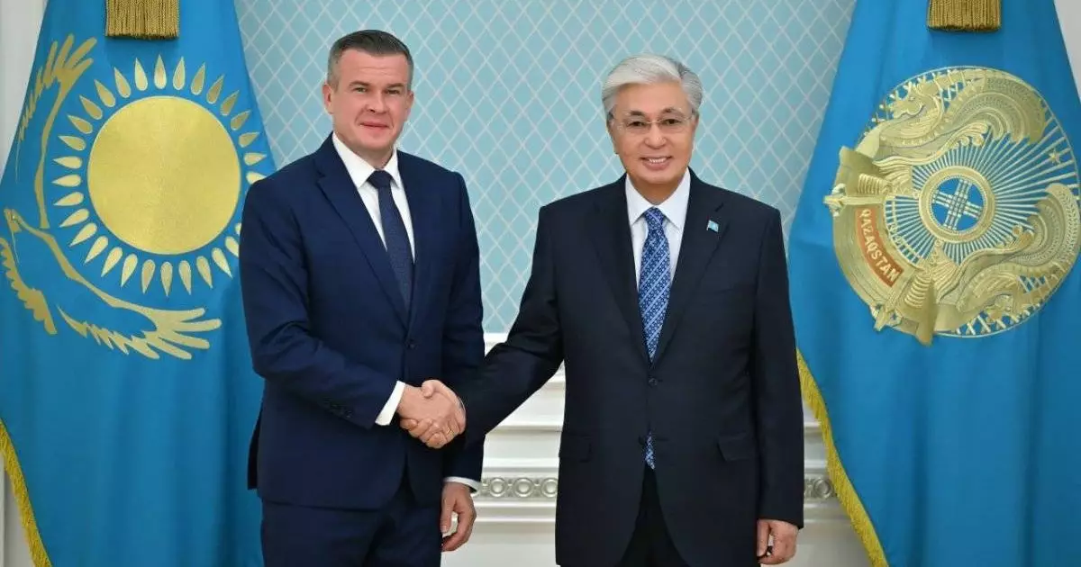  Мемлекет басшысы Дүниежүзілік допингке қарсы агенттіктің президенті Витольд Баньканы қабылдады 