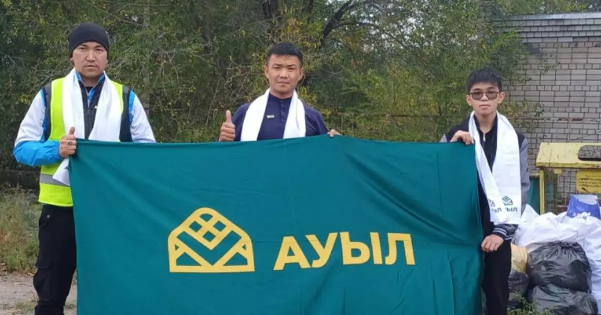  «Ауыл сұңқарлары» – Абай облысы «Жастар қанаты» сенбілік өткізді 