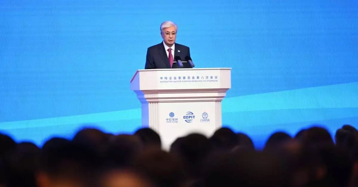  Мемлекет басшысы Қазақ-қытай іскерлік кеңесінің сегізінші отырысында сөз сөйледі 