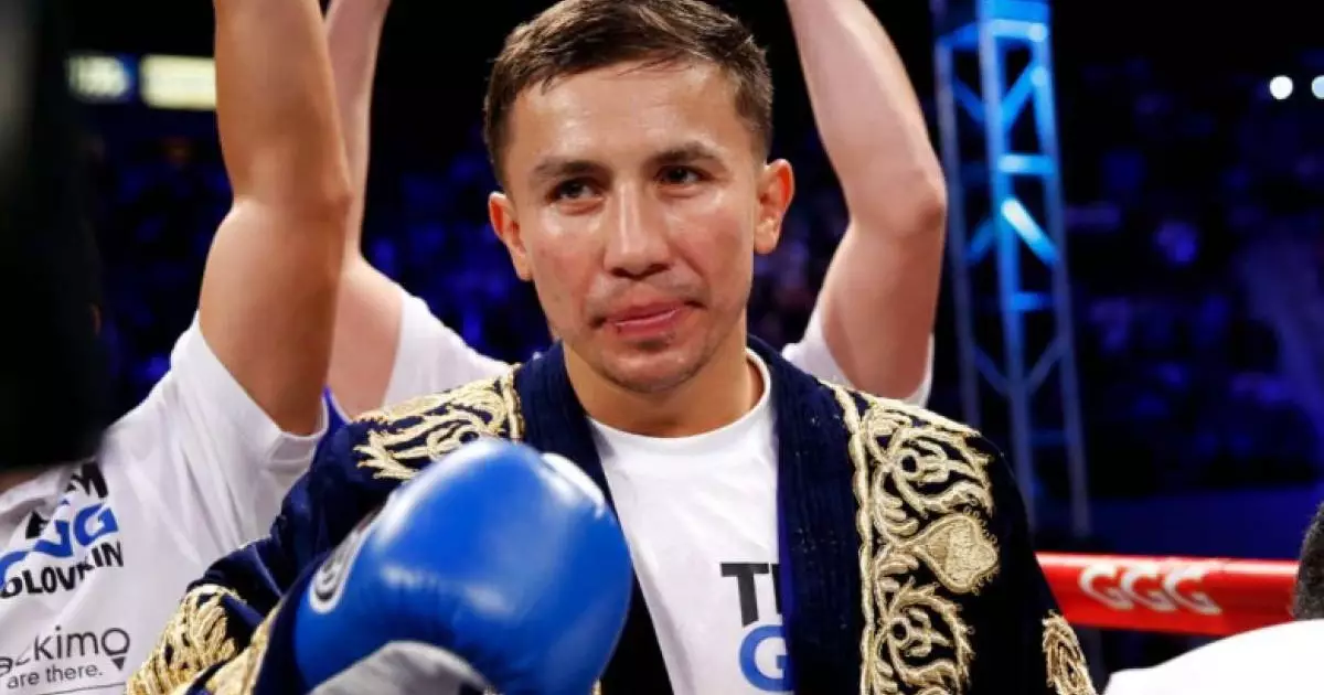  «Қазақ боксының королі» тағын тапсырды: Головкин Жәнібекті келесі буынның қаһарманы деп атады 