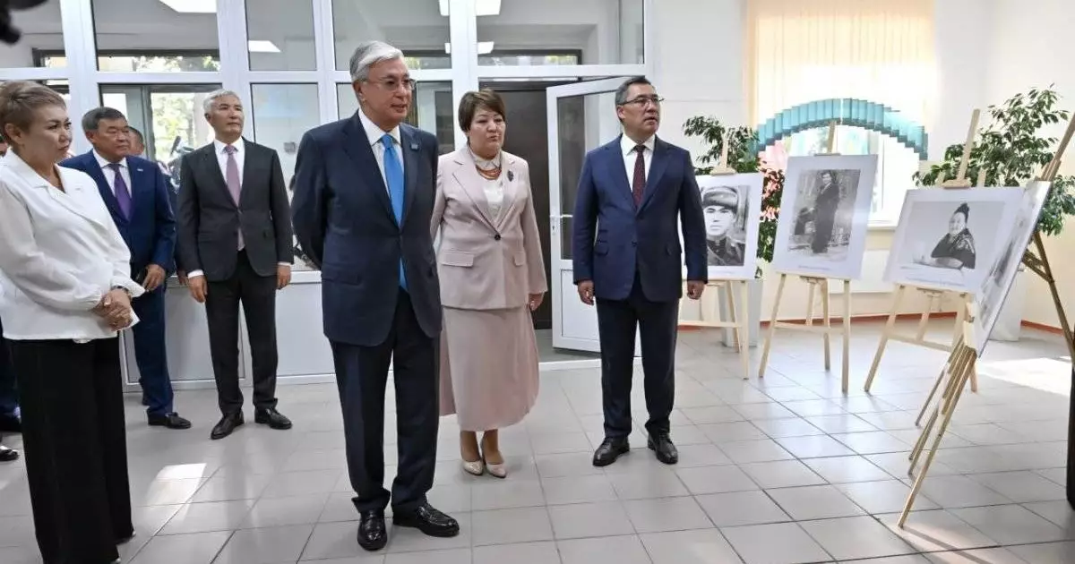  Бішкектегі білім ошағына Кемел Тоқаевтың есімі берілді 