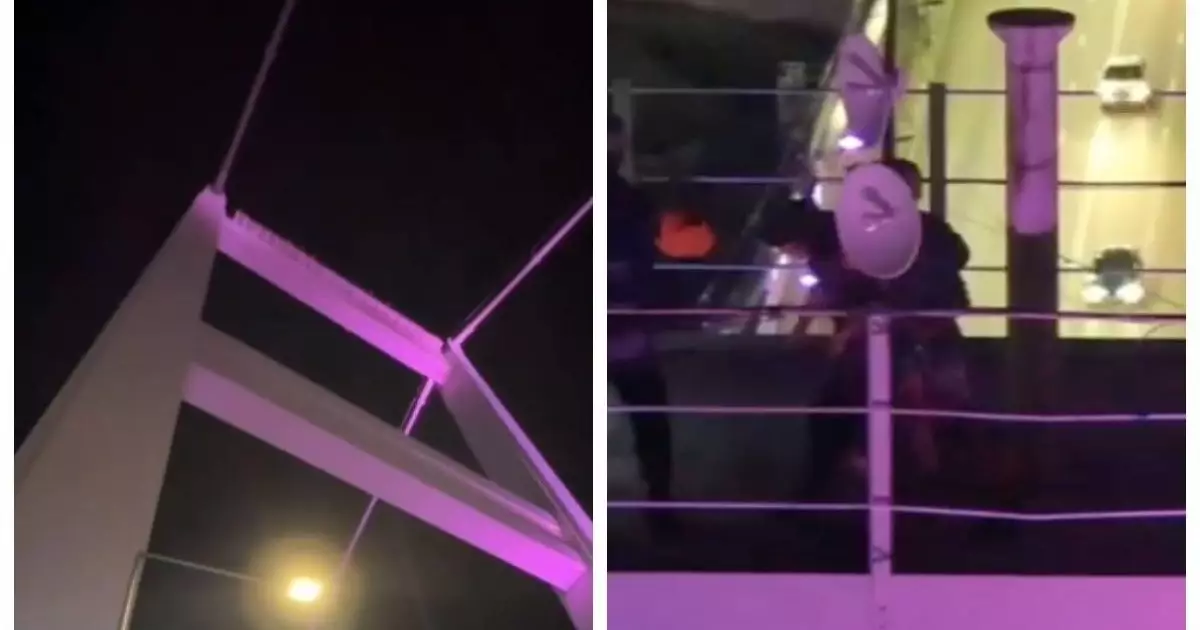  Семейдегі «өрмекші адам» аспалы көпірдің басына шығып, суши мен пицца сұратқан 