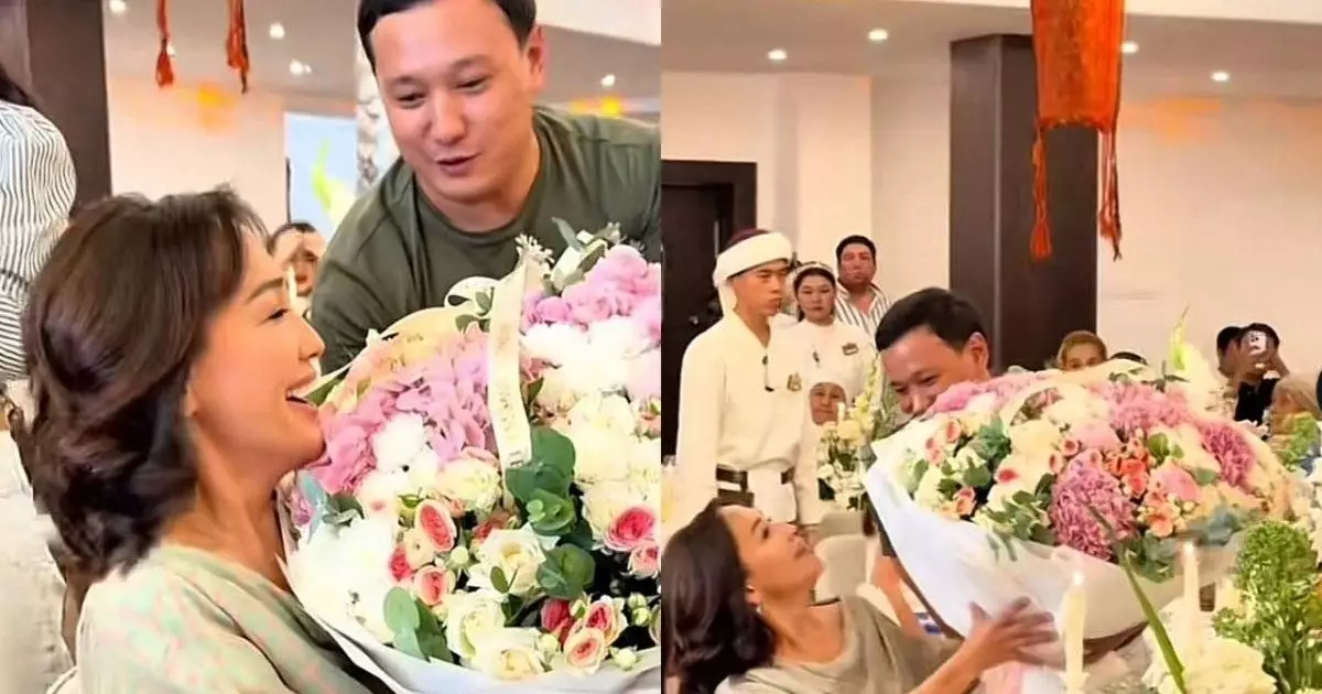  «Жұмабек Жанықұловқа сияқты мықты жігіт»: Ләйлә Сұлтанқызына бейтаныс адам гүл жіберді 