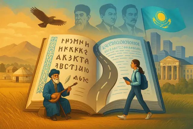 Развитие грамотности в Казахстане: от ликвидации неграмотности к цифровой эпохе